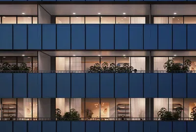 Keuken; keukenapparatuur, houten vloer, natuurlijk licht, moderne stijl