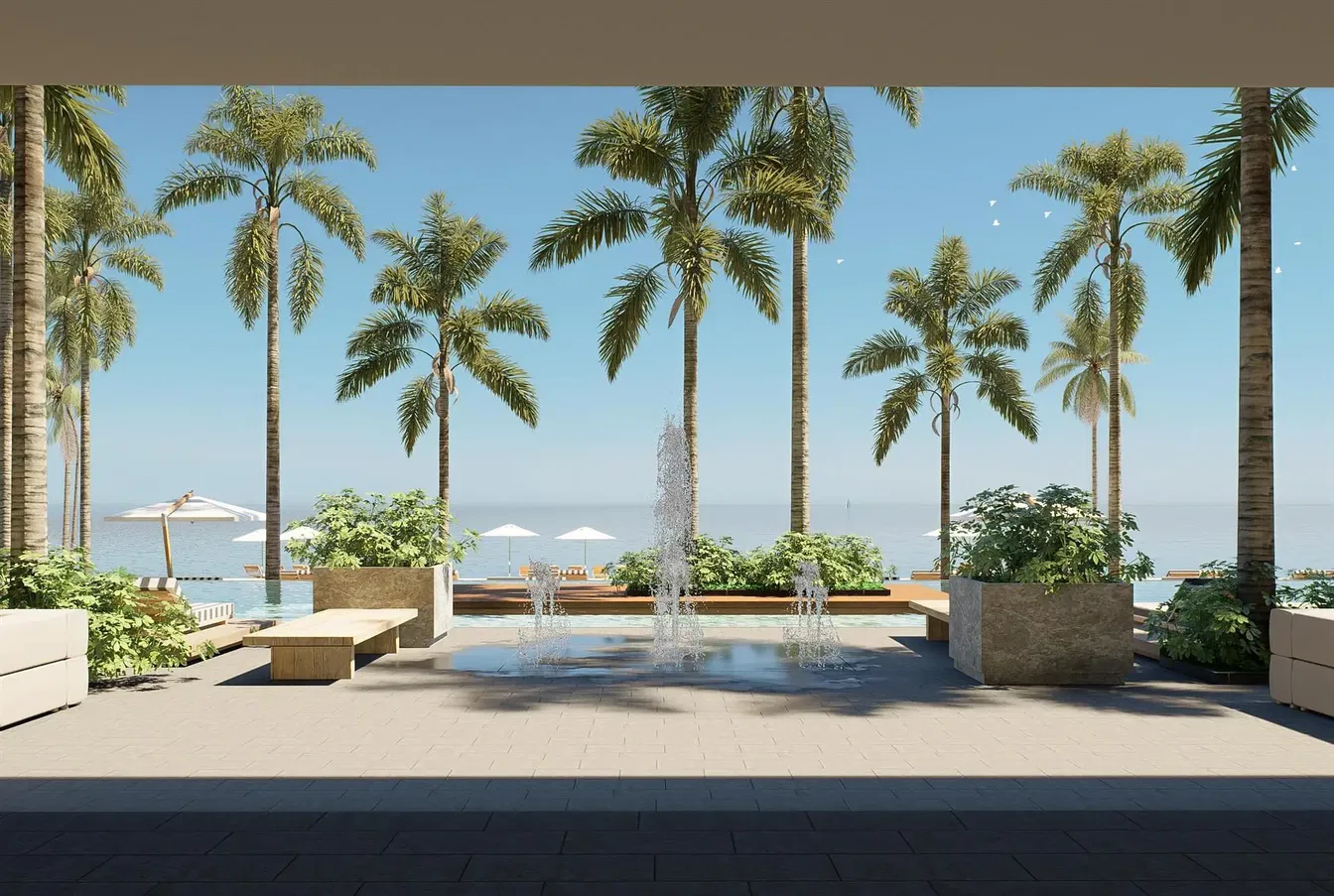 Keuken; keukenapparatuur, houten vloer, natuurlijk licht, moderne stijl