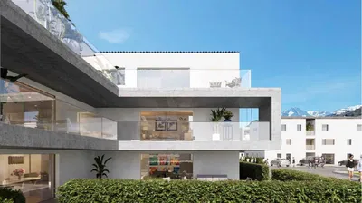 Cozinha; eletrodomésticos, chão de madeira, luz natural, estilo moderno