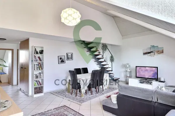 Kitchen; kitchen appliances, tile floor, natural light, modern style