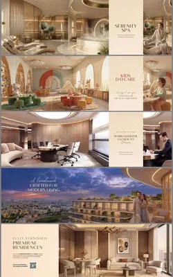 Kitchen; kitchen appliances, tile floor, natural light, modern style