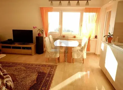 Kuchyně; kuchyňské spotřebiče, dřevěná podlaha, přirozené světlo, moderní styl