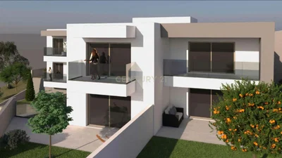 مطبخ; أجهزة المطبخ, أرضية خشبية, ضوء طبيعي, أسلوب عصري
