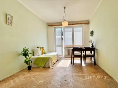 Kitchen; kitchen appliances, wood floor, natural light, modern style