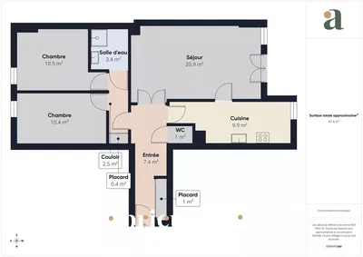 Κουζίνα; συσκευές κουζίνας, ξύλινο πάτωμα, φυσικό φως, μοντέρνο στυλ