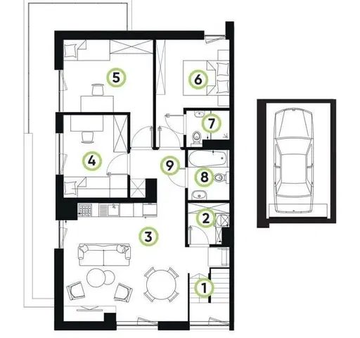 Küche; küchengeräte, holzboden, tageslicht, moderner stil