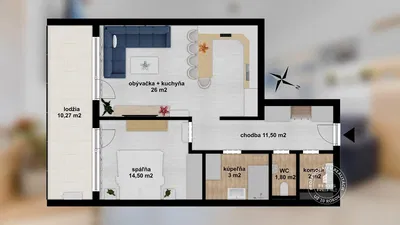 Kuchyňa; kuchynské spotrebiče, drevená podlaha, prirodzené svetlo, moderný štýl