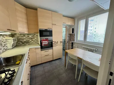 Kitchen; kitchen appliances, wood floor, natural light, modern style