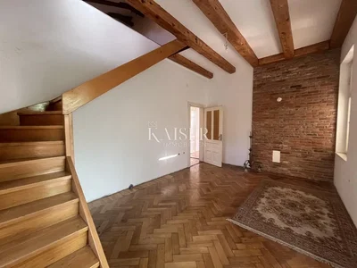 Kuchyně; kuchyňské spotřebiče, dřevěná podlaha, přirozené světlo, moderní styl