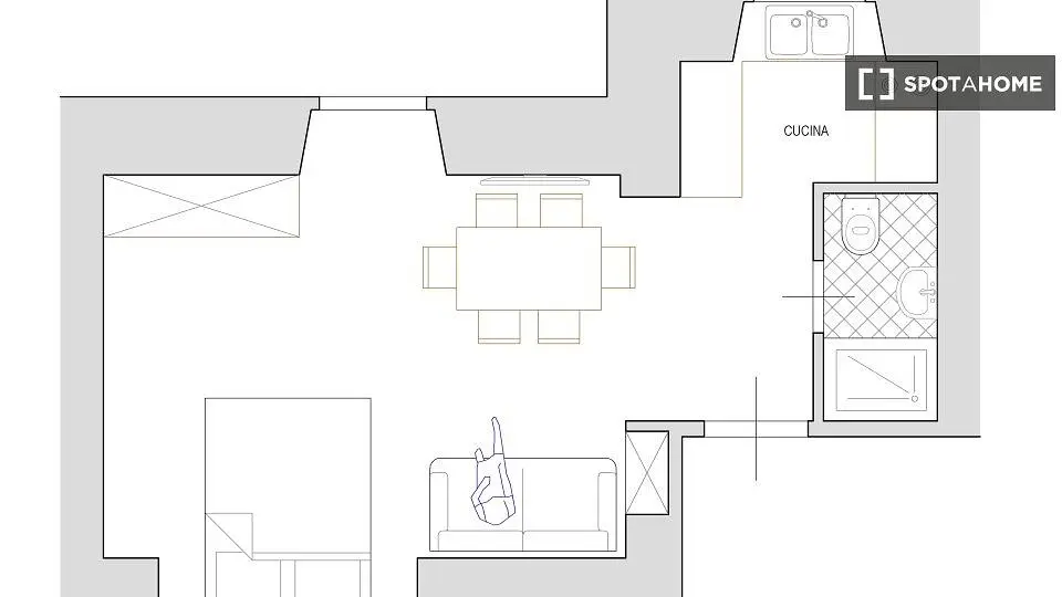 Küche; küchengeräte, holzboden, tageslicht, moderner stil