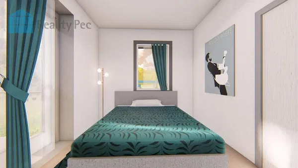 Wohnzimmer; holzboden, tageslicht, moderner stil