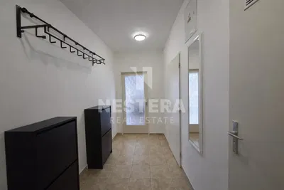 Living room; wood floor, natural light, modern style