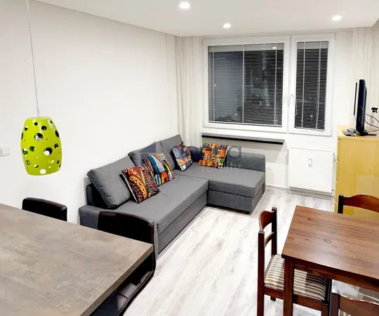 Living room; wood floor, natural light, modern style