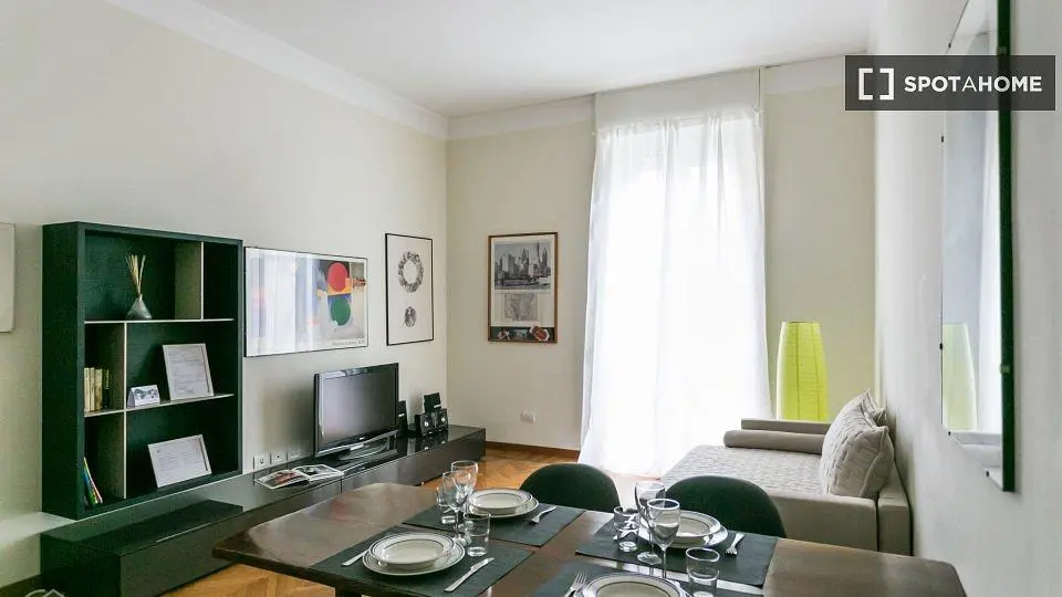 Kitchen; kitchen appliances, wood floor, natural light, modern style