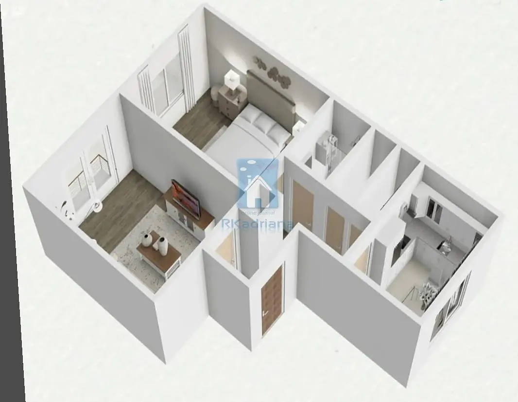 Хол; дървен под, естествена светлина, модерен стил