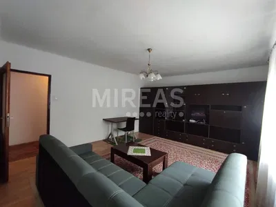 Living room; wood floor, natural light, modern style