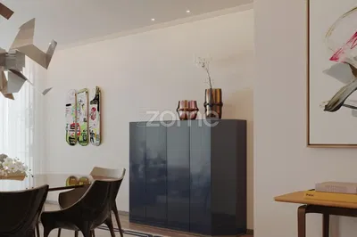 Cuisine; électroménager, parquet, lumière naturelle, style moderne