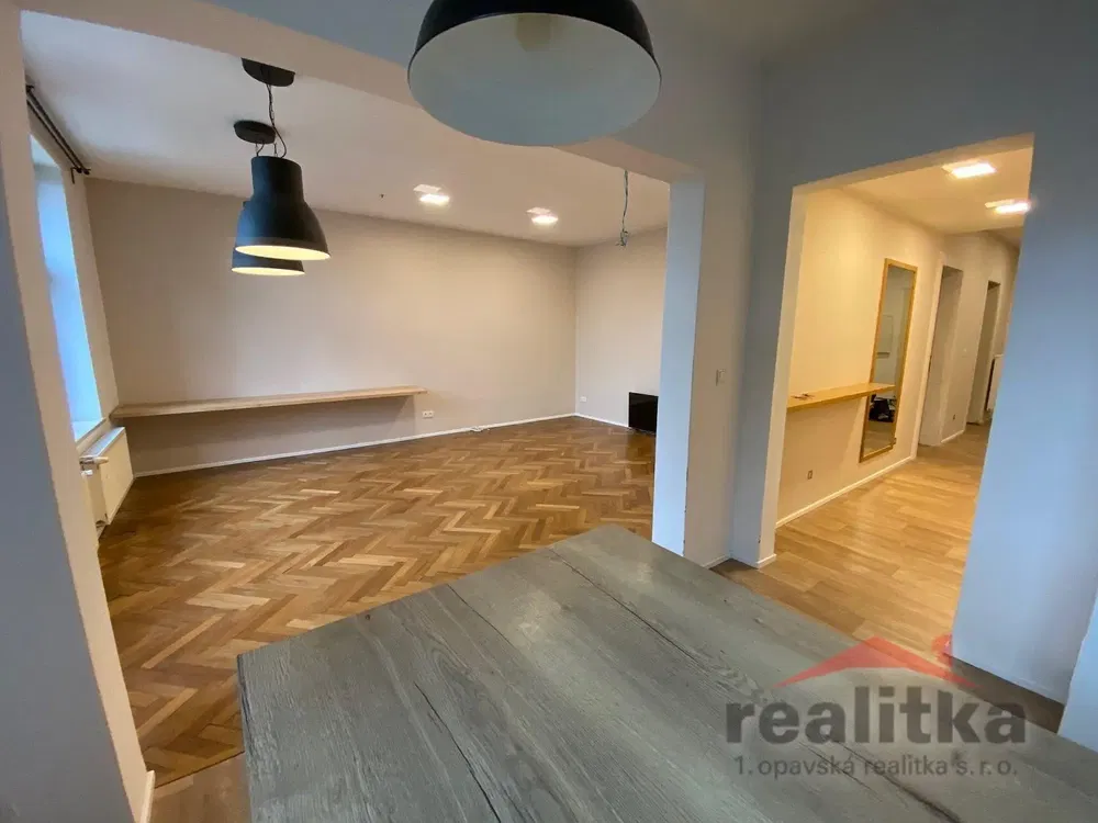 Kitchen; kitchen appliances, wood floor, natural light, modern style