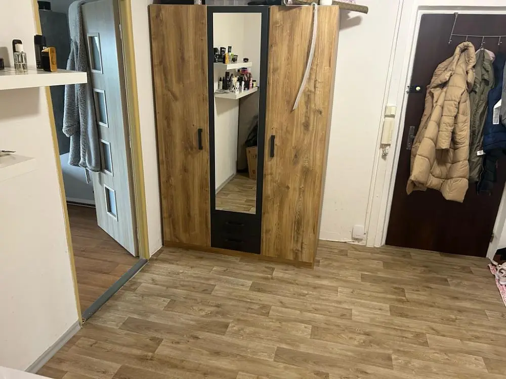 Salon; parquet, lumière naturelle, style moderne