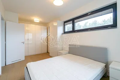 Kitchen; kitchen appliances, wood floor, natural light, modern style