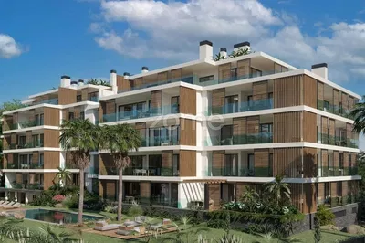 Cozinha; eletrodomésticos, chão de madeira, luz natural, estilo moderno