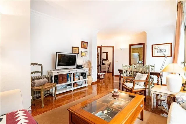Kitchen; kitchen appliances, wood floor, natural light, modern style