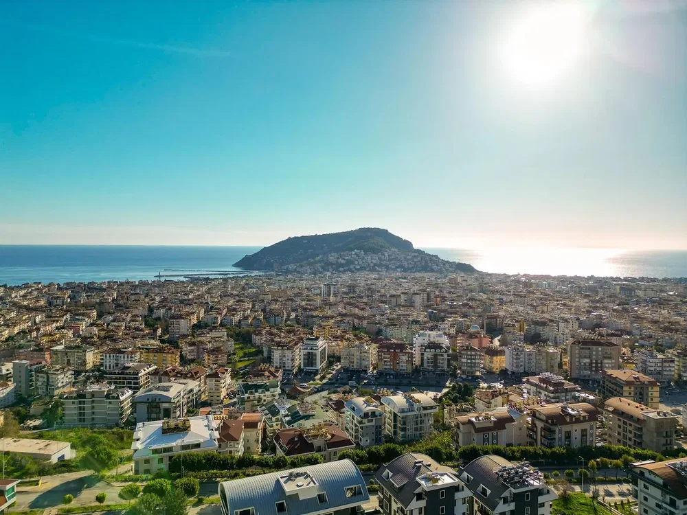 Kitchen; kitchen appliances, wood floor, natural light, modern style
