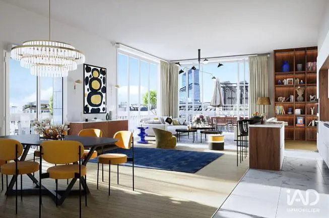 Wohnzimmer; holzboden, tageslicht, moderner stil