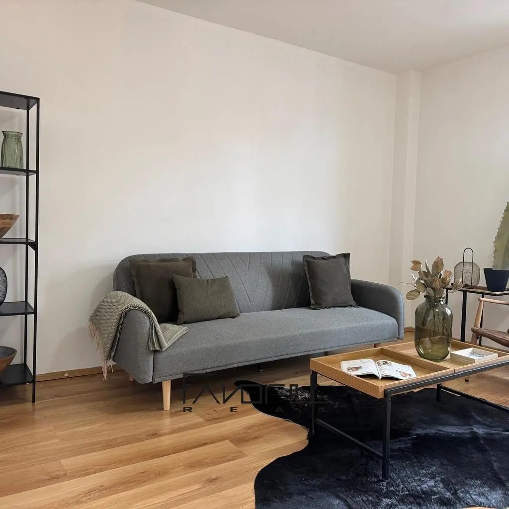 Хол; дървен под, естествена светлина, модерен стил