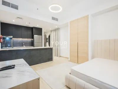 Kitchen; kitchen appliances, wood floor, natural light, modern style