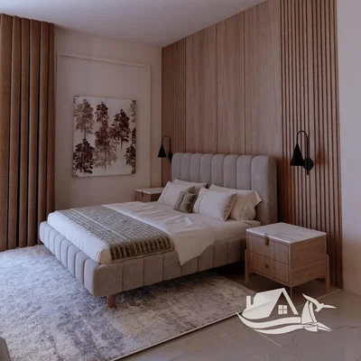 Salon; parquet, lumière naturelle, style moderne