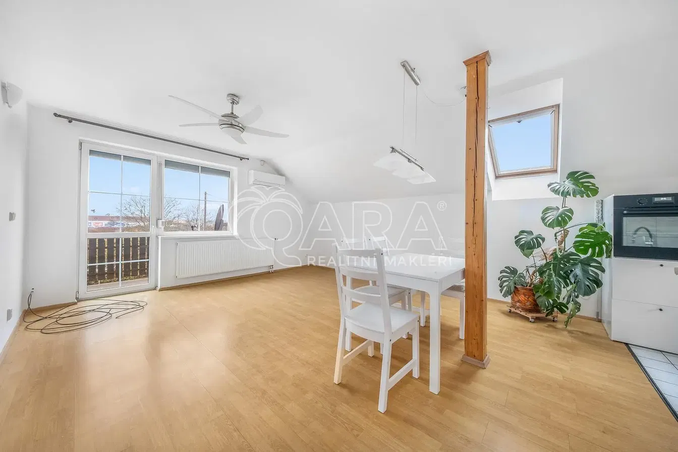 Living room; wood floor, natural light, modern style