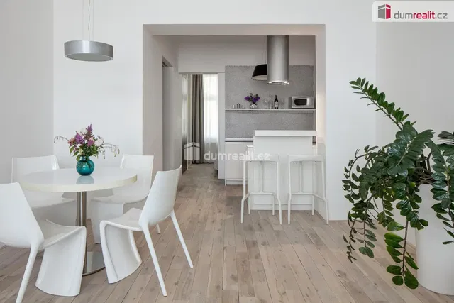 Salon; parquet, lumière naturelle, style moderne, hauteur sous plafond