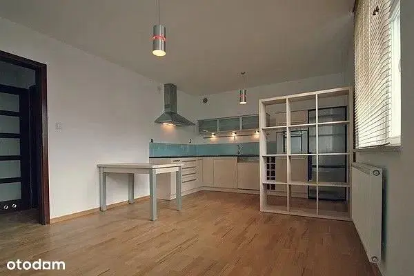 Mutfak; mutfak aletleri, ahşap zemin, doğal ışık, modern stil