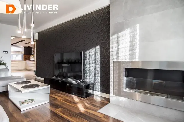 Kuchnia; sprzęt kuchenny, podłoga drewniana, światło dzienne, styl nowoczesny