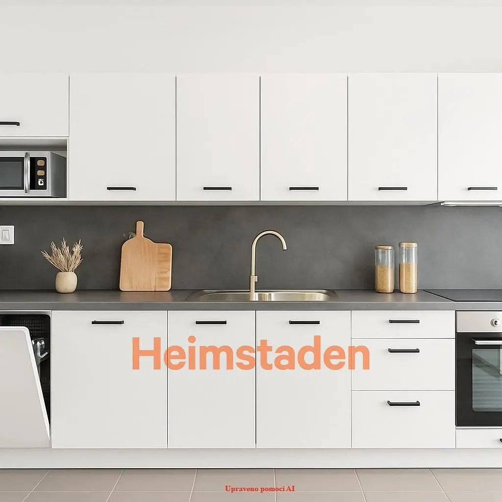 Cuisine; électroménager, parquet, lumière naturelle, style moderne