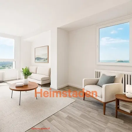 Wohnzimmer; holzboden, tageslicht, moderner stil