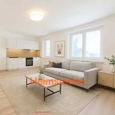 Küche; küchengeräte, holzboden, tageslicht, moderner stil