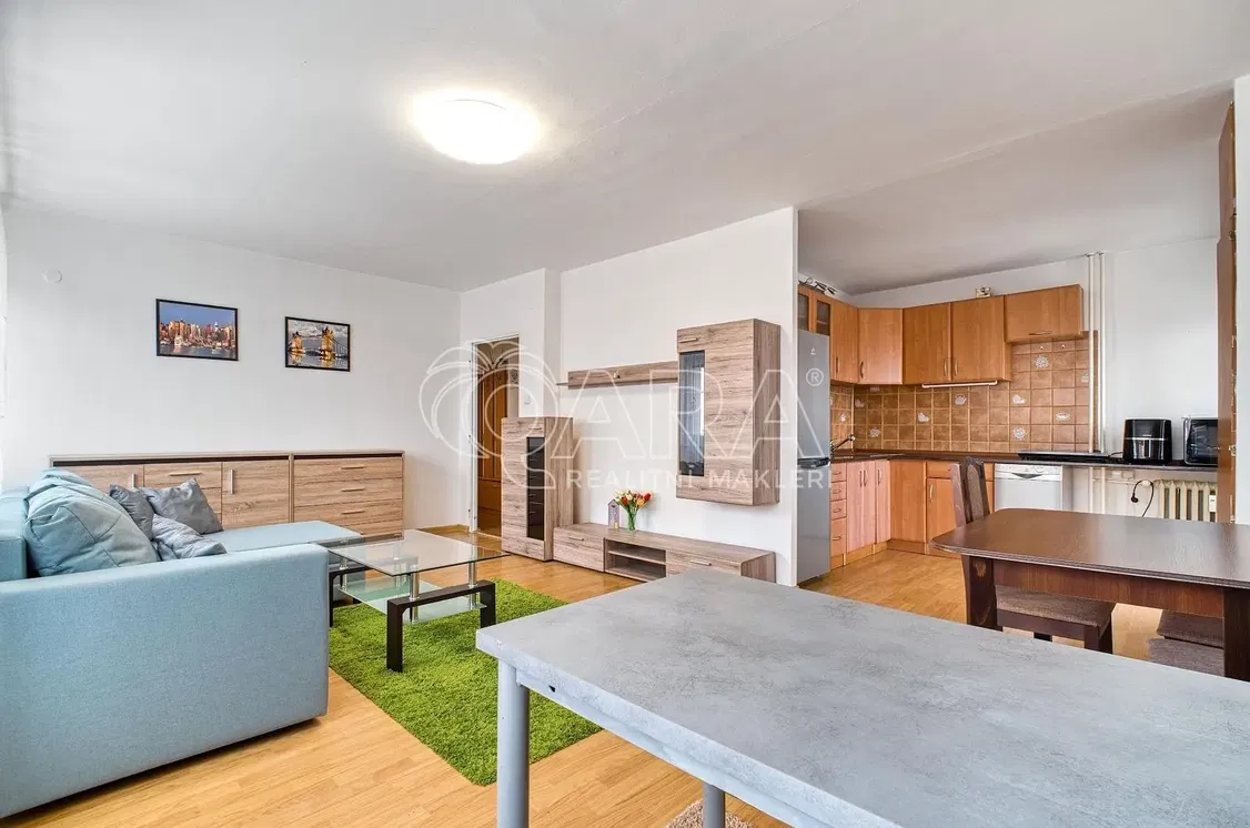 Living room; wood floor, natural light, modern style