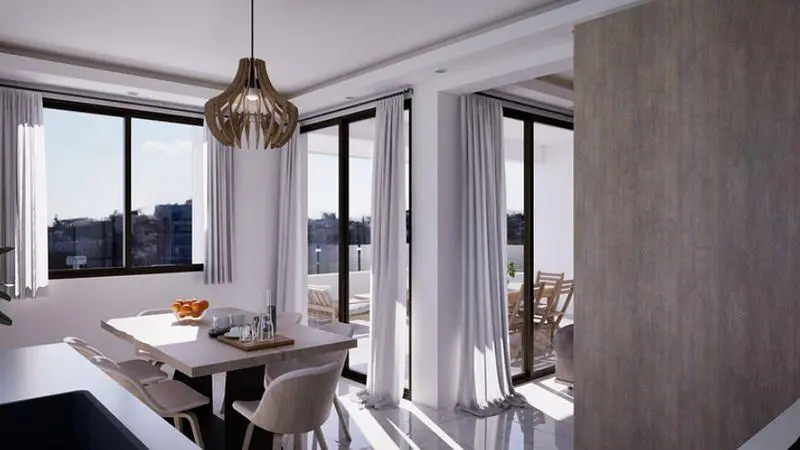 Küche; küchengeräte, holzboden, tageslicht, moderner stil