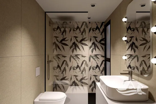 Salón; suelo de madera, luz natural, estilo moderno, techos altos