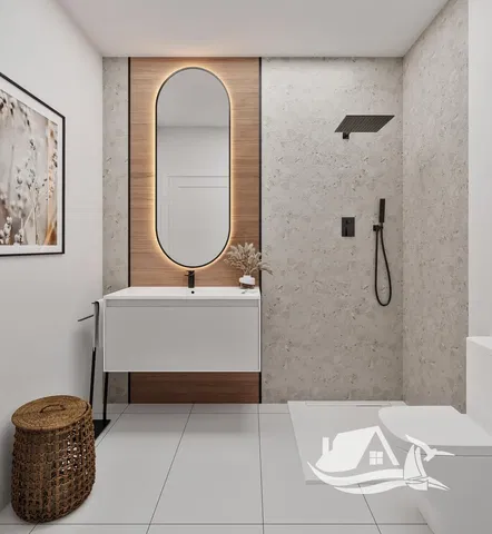 Cocina; electrodomésticos, suelo de madera, luz natural, estilo moderno