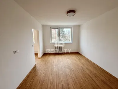 Obývací pokoj; dřevěná podlaha, přirozené světlo, moderní styl, vysoké stropy