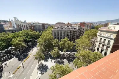 Κουζίνα; συσκευές κουζίνας, ξύλινο πάτωμα, φυσικό φως, μοντέρνο στυλ