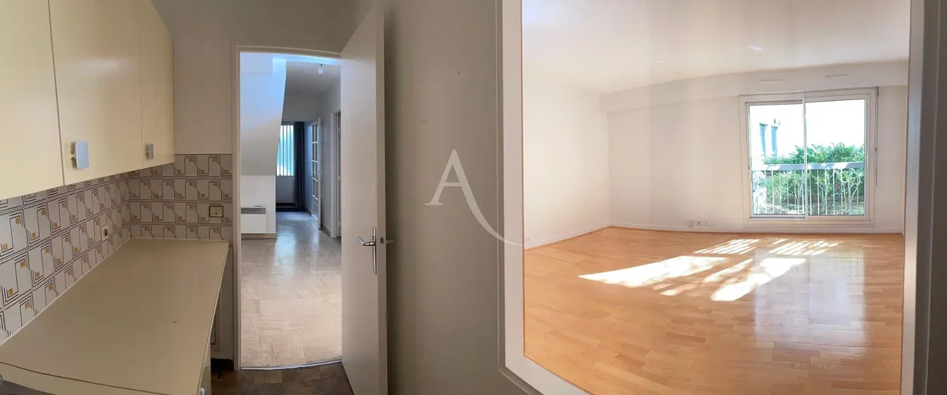Küche; küchengeräte, holzboden, tageslicht, moderner stil