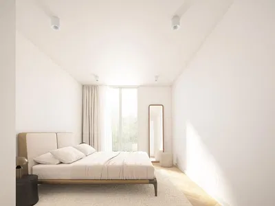 Küche; küchengeräte, holzboden, tageslicht, moderner stil