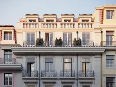 Κουζίνα; συσκευές κουζίνας, ξύλινο πάτωμα, φυσικό φως, μοντέρνο στυλ