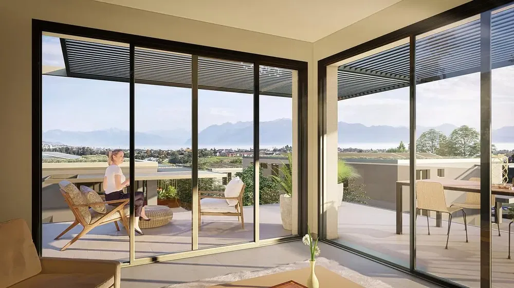 Küche; küchengeräte, holzboden, tageslicht, moderner stil