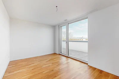 Küche; küchengeräte, holzboden, tageslicht, moderner stil