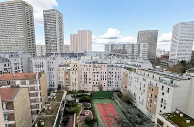 Kitchen; kitchen appliances, wood floor, natural light, modern style